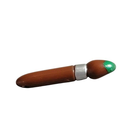 LEGO Paint Brush Silver Ferrule & Green Tip 93552pb01 Reddish Brown Pieces Parts - Picture 1 of 1
